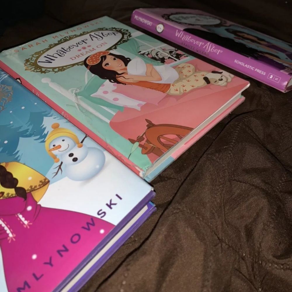 whatever after books Number 4,,6,7